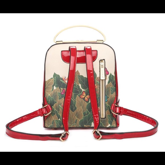 ❌SOLD❌Authentic Frida Cartoon Black Mini Backpack - Picture 3 of 8